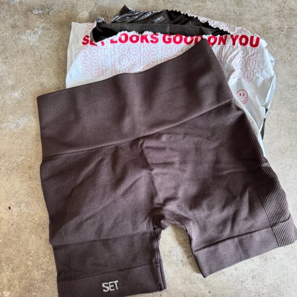 SET Active SCULPTFLEX® POWER SHORTS - ESPRESSO Size XSEspresso / XS - Picture 4 of 6